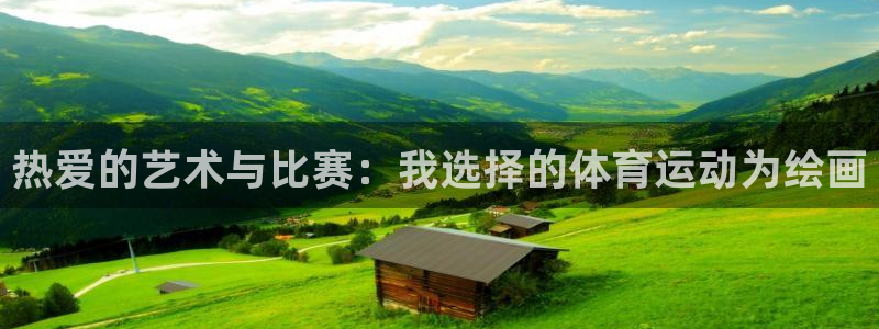 必一运动官网入口：热爱的艺术与比赛：我选择的体育运动为绘画